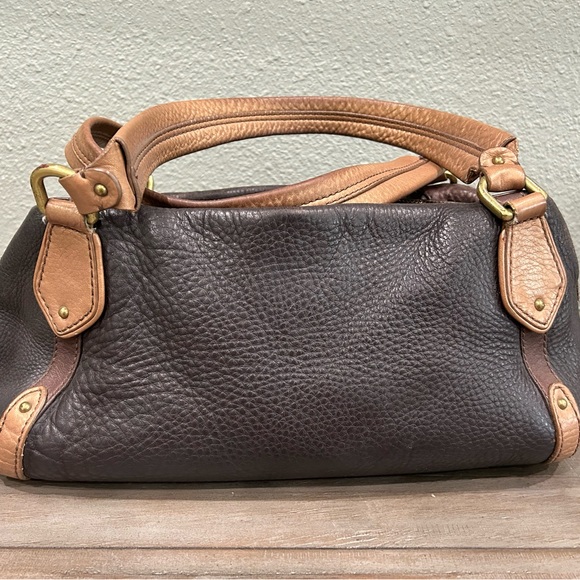 Vintage Authentic Cole Hann Leather Satchel Handbag - Picture 7 of 10